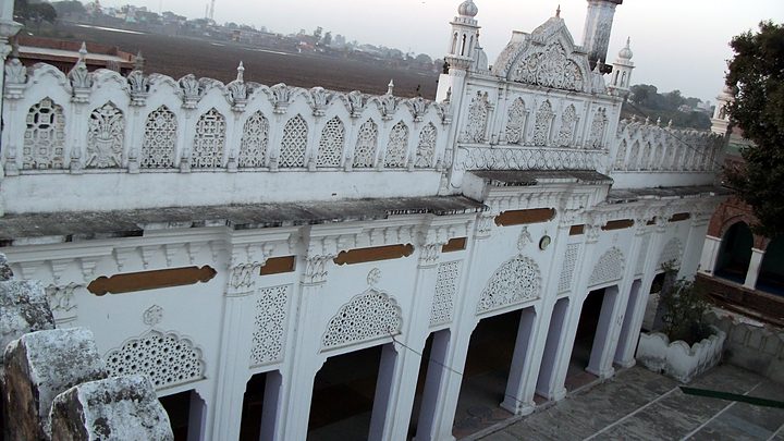 Arches of the façade, side by side