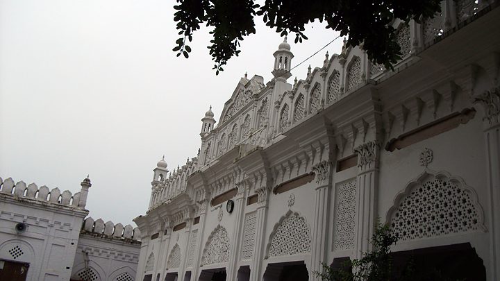 Side elevation with minaret