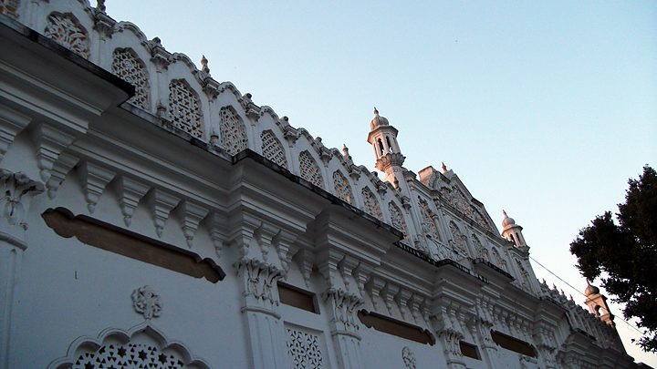 The long façade in perspective